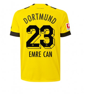 Borussia Dortmund Emre Can #23 Hjemmedrakt 2022-23 Kortermet